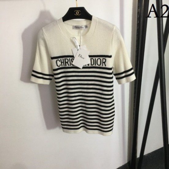 Summer must-have brand new short-sleeved knit 2023SS DIOR Dior Summer must-have brand new short-sleeved knit 2023SS DIOR Dior