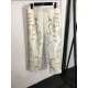 Highly sensitive celebrities favorite short-sleeved T-shirt + straight pants top and bottom set 2023SS DIOR Dior Highly sensitive celebrities favorite short-sleeved T-shirt + straight pants top and bottom set 2023SS DIOR Dior