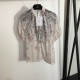 Spring and summer is a continuous trend Short-sleeved top + short pants top and bottom set 2023SS DIOR Dior Spring and summer is a continuous trend Short-sleeved top + short pants top and bottom set 2023SS DIOR Dior