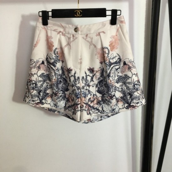 Spring and summer is a continuous trend Short-sleeved top + short pants top and bottom set 2023SS DIOR Dior Spring and summer is a continuous trend Short-sleeved top + short pants top and bottom set 2023SS DIOR Dior