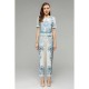 Perfect item for summer Short-sleeved T-shirt + straight pants top and bottom set 2023SS DIOR Dior Perfect item for summer Short-sleeved T-shirt + straight pants top and bottom set 2023SS DIOR Dior
