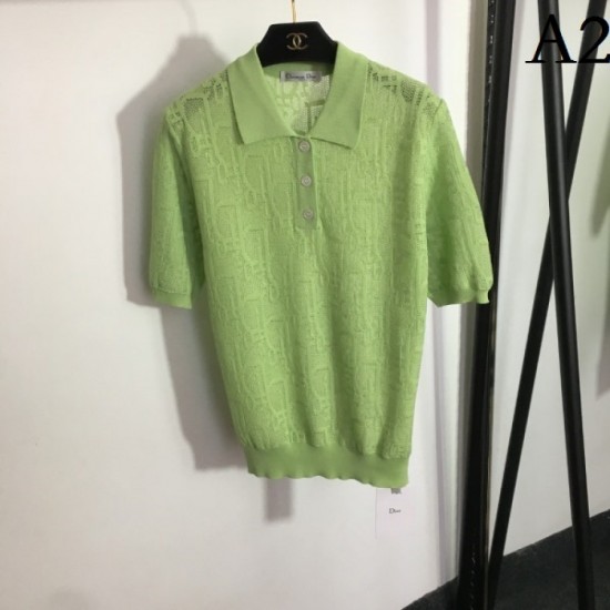 A must-have item for summer Short-sleeved knit 2023SS DIOR Dior A must-have item for summer Short-sleeved knit 2023SS DIOR Dior