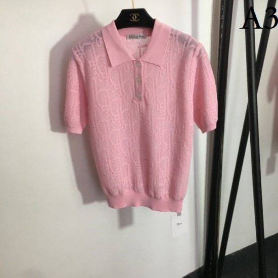 A must-have item for summer Short-sleeved knit 2023SS DIOR Dior A must-have item for summer Short-sleeved knit 2023SS DIOR Dior