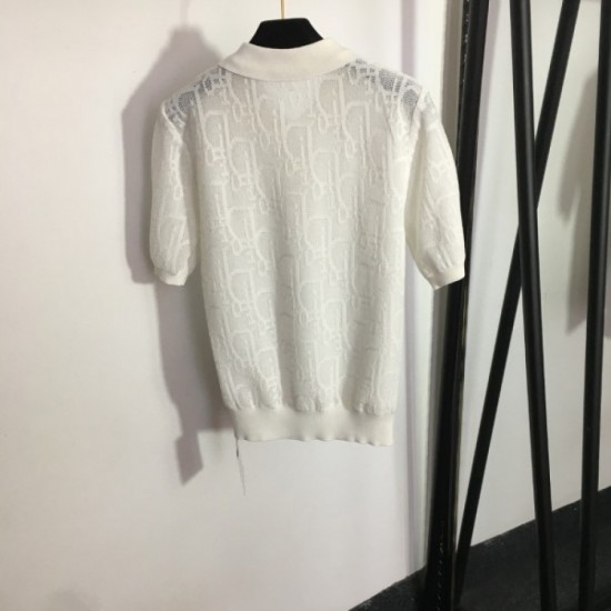 A must-have item for summer Short-sleeved knit 2023SS DIOR Dior A must-have item for summer Short-sleeved knit 2023SS DIOR Dior