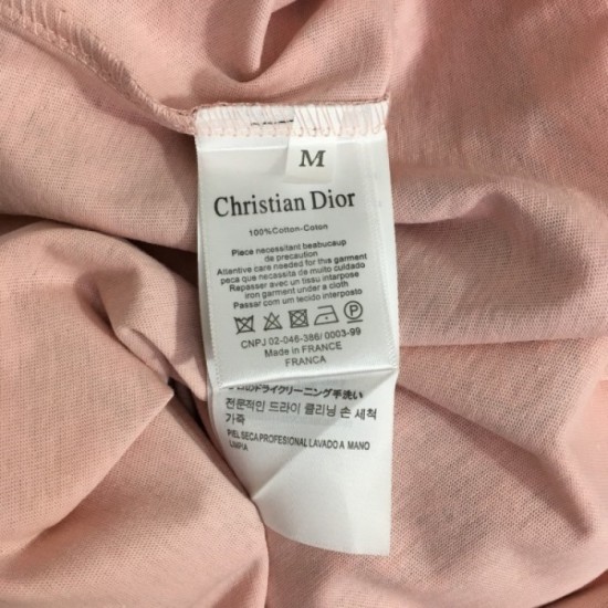 DIOR Dior 2023SS short-sleeved T-shirt with the latest fashionable logo DIOR Dior 2023SS short-sleeved T-shirt with the latest fashionable logo