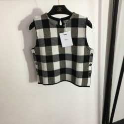 DIOR Dior 2023SS Knit Vest Summer new work that can create a new look