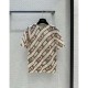 FENDI Fendi retro design 2023SS short sleeve T-shirt FENDI Fendi retro design 2023SS short sleeve T-shirt