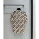 FENDI Fendi retro design 2023SS short sleeve T-shirt FENDI Fendi retro design 2023SS short sleeve T-shirt