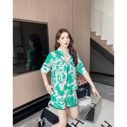 Only 1 point! VIP customer sale short-sleeved top + short pants top and bottom set 2023SS FENDI Fendi