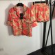 Only 1 point! VIP customer sale short-sleeved top + short pants top and bottom set 2023SS FENDI Fendi Only 1 point! VIP customer sale short-sleeved top + short pants top and bottom set 2023SS FENDI Fendi