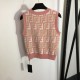 New in the spring and summer collection Knit vest 2023SS FENDI Fendi New in the spring and summer collection Knit vest 2023SS FENDI Fendi