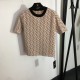 Short-sleeved knit 2023SS FENDI Fendi decided on a modern style Short-sleeved knit 2023SS FENDI Fendi decided on a modern style