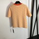 Short-sleeved knit 2023SS FENDI Fendi decided on a modern style Short-sleeved knit 2023SS FENDI Fendi decided on a modern style