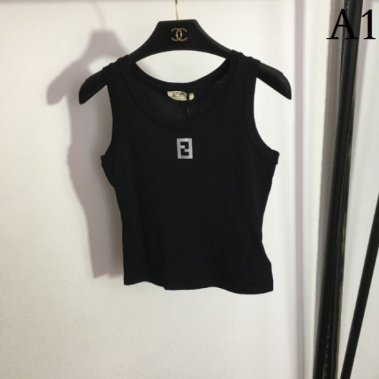 FENDI Fendi 2023SS Waistcoat A style that can be used for a long time this summer FENDI Fendi 2023SS Waistcoat A style that can be used for a long time this summer