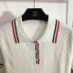FENDI Fendi 2023SS Short Sleeve Knit This Season's Trendy Item FENDI Fendi 2023SS Short Sleeve Knit This Season's Trendy Item