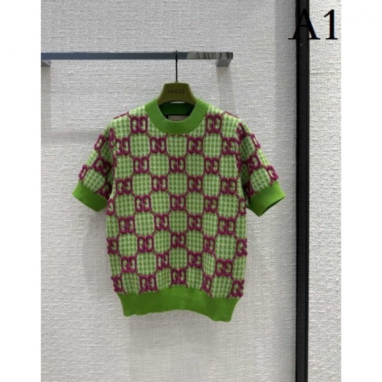 GUCCI Gucci Most popular product 2023SS short-sleeved knit GUCCI Gucci Most popular product 2023SS short-sleeved knit