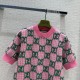 GUCCI Gucci Most popular product 2023SS short-sleeved knit GUCCI Gucci Most popular product 2023SS short-sleeved knit