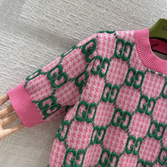 GUCCI Gucci Most popular product 2023SS short-sleeved knit GUCCI Gucci Most popular product 2023SS short-sleeved knit