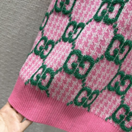 GUCCI Gucci Most popular product 2023SS short-sleeved knit GUCCI Gucci Most popular product 2023SS short-sleeved knit