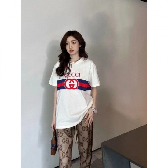 GUCCI Gucci Local price value spring summer new work 2023SS short sleeve T-shirt GUCCI Gucci Local price value spring summer new work 2023SS short sleeve T-shirt