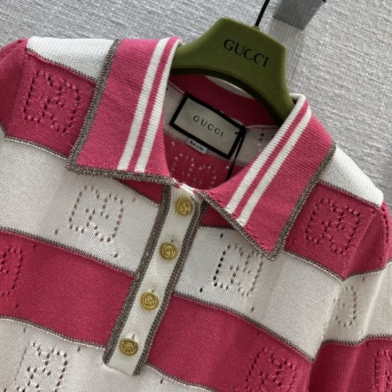 Polo neck knit 2023SS GUCCI Gucci where fashion degree improves one step Polo neck knit 2023SS GUCCI Gucci where fashion degree improves one step