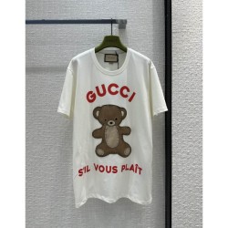 Style short-sleeved T-shirt 2023SS GUCCI Gucci which gets a lot of looks this summer