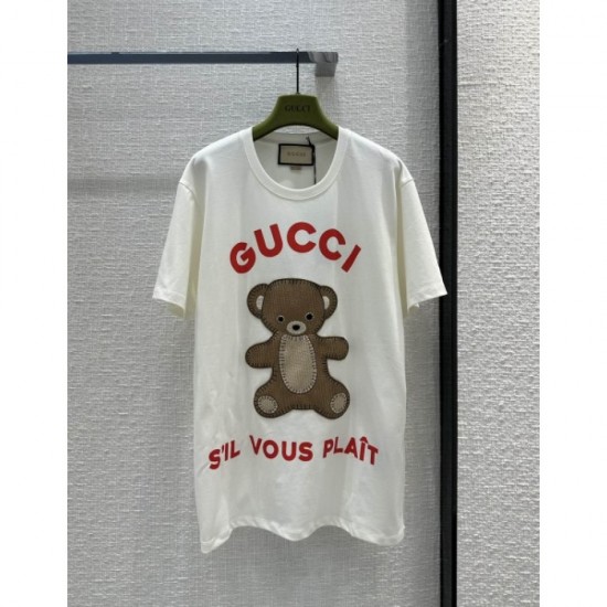 Style short-sleeved T-shirt 2023SS GUCCI Gucci which gets a lot of looks this summer Style short-sleeved T-shirt 2023SS GUCCI Gucci which gets a lot of looks this summer