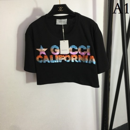 Overseas customer-limited advance sale short-sleeved T-shirt 2023SS GUCCI Gucci Overseas customer-limited advance sale short-sleeved T-shirt 2023SS GUCCI Gucci