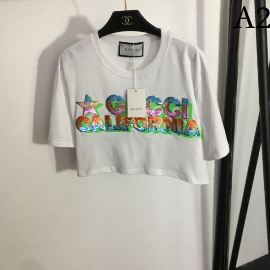 Overseas customer-limited advance sale short-sleeved T-shirt 2023SS GUCCI Gucci Overseas customer-limited advance sale short-sleeved T-shirt 2023SS GUCCI Gucci