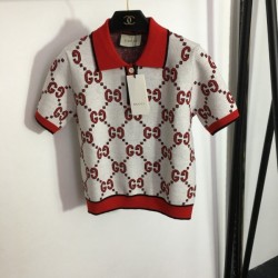 GUCCI Gucci 2023SS short-sleeved shirt Show me a calm atmosphere