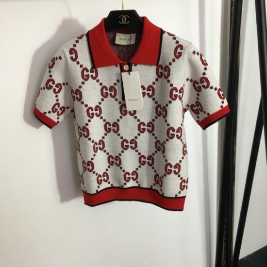 GUCCI Gucci 2023SS short-sleeved shirt Show me a calm atmosphere GUCCI Gucci 2023SS short-sleeved shirt Show me a calm atmosphere
