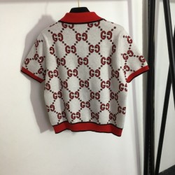 GUCCI Gucci 2023SS short-sleeved shirt Show me a calm atmosphere