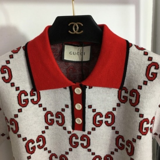GUCCI Gucci 2023SS short-sleeved shirt Show me a calm atmosphere GUCCI Gucci 2023SS short-sleeved shirt Show me a calm atmosphere