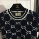 GUCCI Gucci 2023SS short-sleeved knit This summer's new work taken for granted GUCCI Gucci 2023SS short-sleeved knit This summer's new work taken for granted