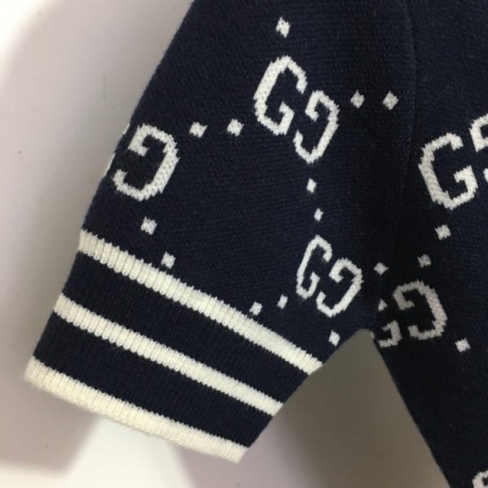 GUCCI Gucci 2023SS short-sleeved knit This summer's new work taken for granted GUCCI Gucci 2023SS short-sleeved knit This summer's new work taken for granted