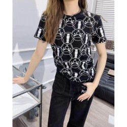 HERMES Hermes fashion sensitive 2023SS short sleeve T-shirt