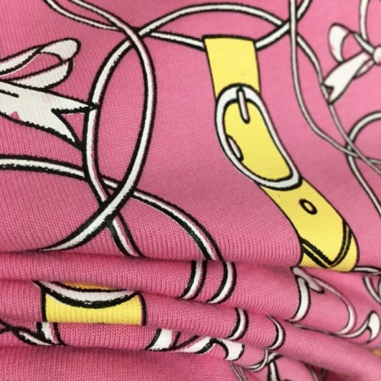 HERMES Hermes fashion sensitive 2023SS short sleeve T-shirt HERMES Hermes fashion sensitive 2023SS short sleeve T-shirt