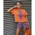 HERMES Hermes 2023SS short sleeve set with the latest fashionable logo