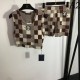 Limited special price knit vest + short pants top and bottom set 2023SS LOUIS VUITTON Louis Vuitton Limited special price knit vest + short pants top and bottom set 2023SS LOUIS VUITTON Louis Vuitton