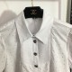 MIU MIU 2023SS short-sleeved shirt Unique spring and summer coordination MIU MIU 2023SS short-sleeved shirt Unique spring and summer coordination