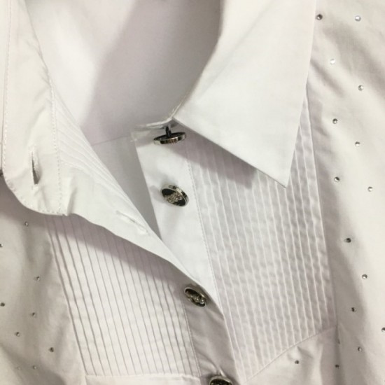MIU MIU 2023SS short-sleeved shirt Unique spring and summer coordination MIU MIU 2023SS short-sleeved shirt Unique spring and summer coordination