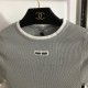 MIU MIU 2023SS short-sleeved knit summer standard that you want one new item MIU MIU 2023SS short-sleeved knit summer standard that you want one new item
