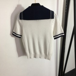 MIU MIU 2023SS short sleeve knit latest trend fashion new arrival