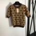 MIU MIU 2023SS short-sleeved knit brand new work that can't wait for summer