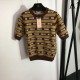 MIU MIU 2023SS short-sleeved knit brand new work that can't wait for summer MIU MIU 2023SS short-sleeved knit brand new work that can't wait for summer
