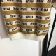 MIU MIU 2023SS short-sleeved knit brand new work that can't wait for summer MIU MIU 2023SS short-sleeved knit brand new work that can't wait for summer