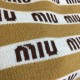 MIU MIU 2023SS short-sleeved knit brand new work that can't wait for summer MIU MIU 2023SS short-sleeved knit brand new work that can't wait for summer