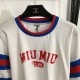 MIU MIU 2023SS short-sleeved T-shirt VIP sale for a limited time MIU MIU 2023SS short-sleeved T-shirt VIP sale for a limited time