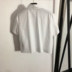 PRADA Prada new arrivals lowest price sale 2023SS short-sleeved shirt