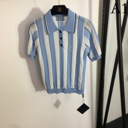 Summer new work that can be seen one after another Polo neck knit 2023SS PRADA Prada